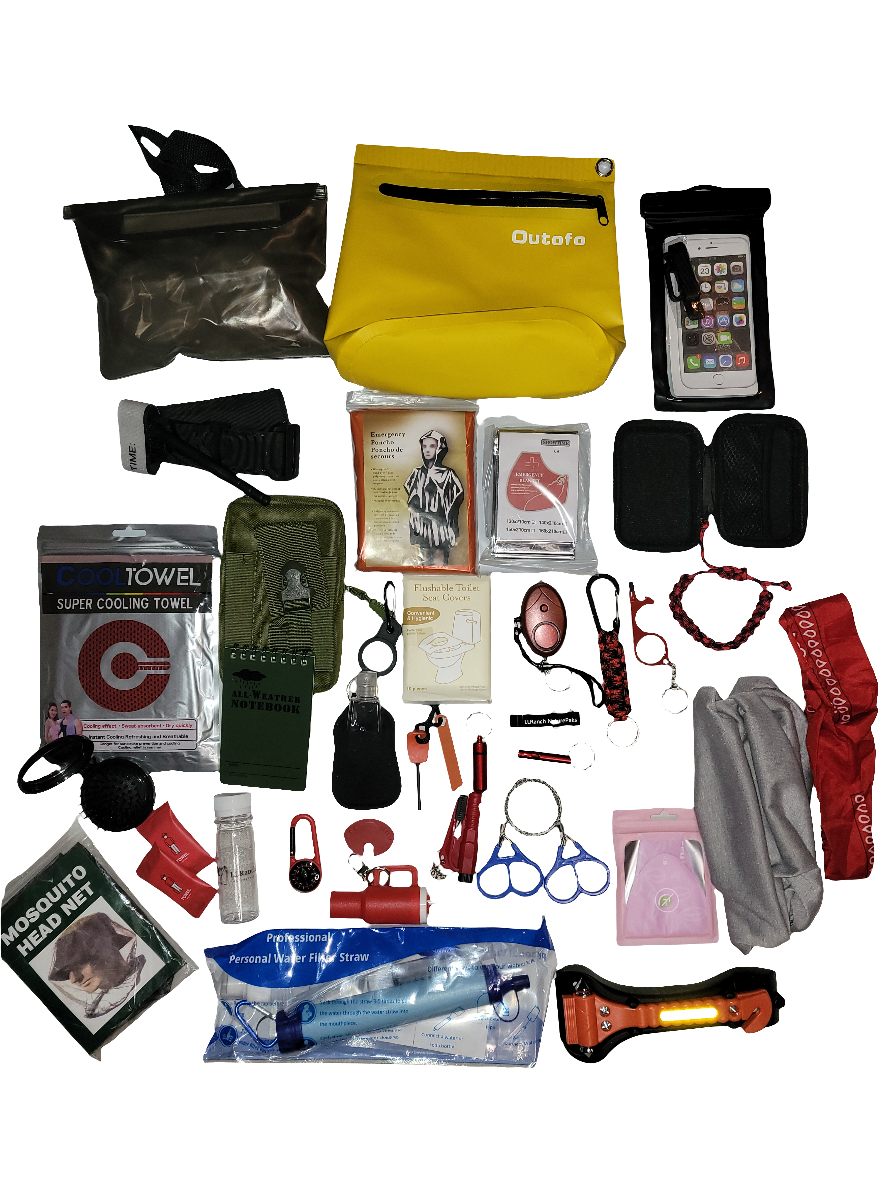 10 Item Outdoor Accessory Mystery Pak