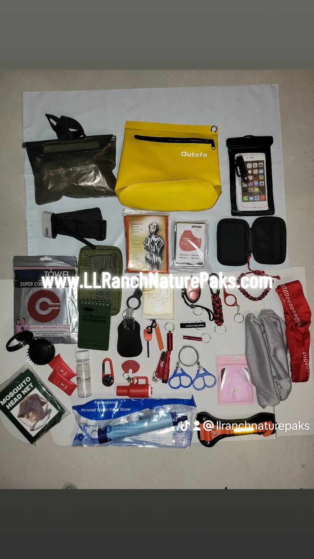 10 Item Outdoor Accessory Mystery Pak